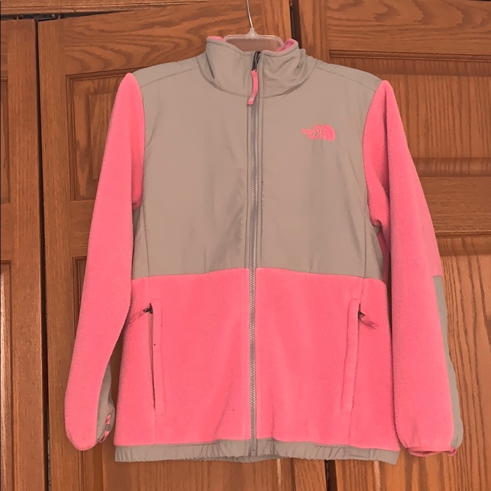 Pink North Face Coat